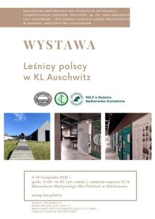 Wystawa „Leśnicy polscy w KL Auschwitz” w Mauzoleum w Michniowie